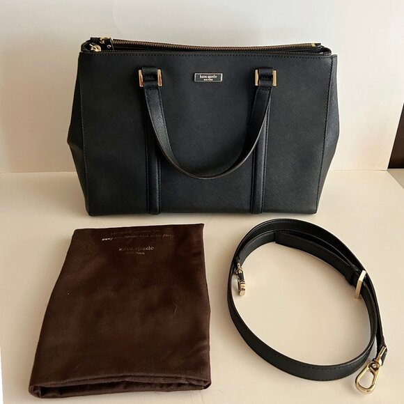 KATE SPADE NEWBURY LANE LODEN SAFFIANO LEATHER CROSSBODY SHOULDER BAG SATCHEL - Picture 1 of 15